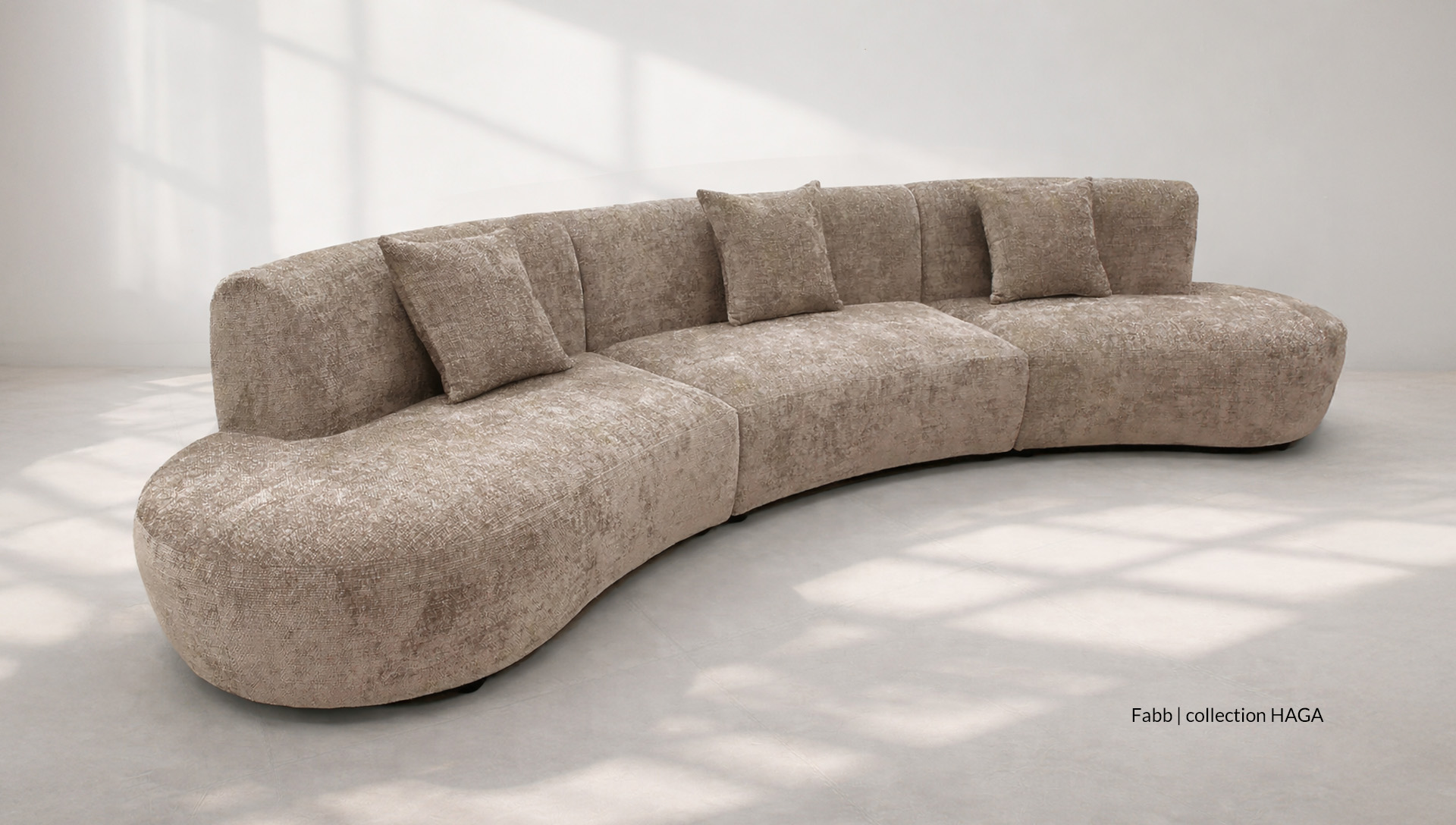 HAGA. Chenille – softness returning to interiors